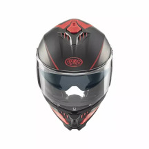Casco Typhoon FR — Integral, 2XL, Negro mate